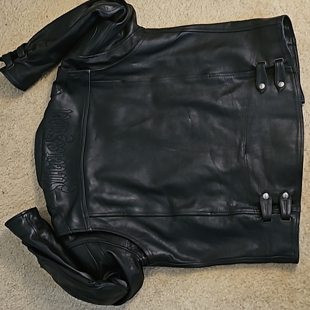 Street & Steel bikers jacket XL black - Picture 4 of 5